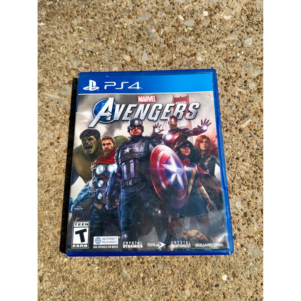 Marvels Avengers PS4 Sony Action Adventure Square Enix Game Disc-Tested